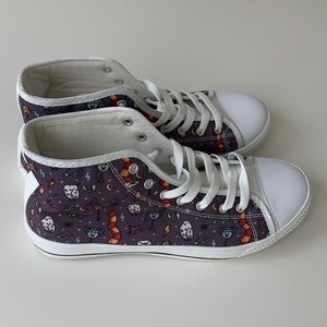 NWOT Harry Potter Inspired High Top Sneakers 9